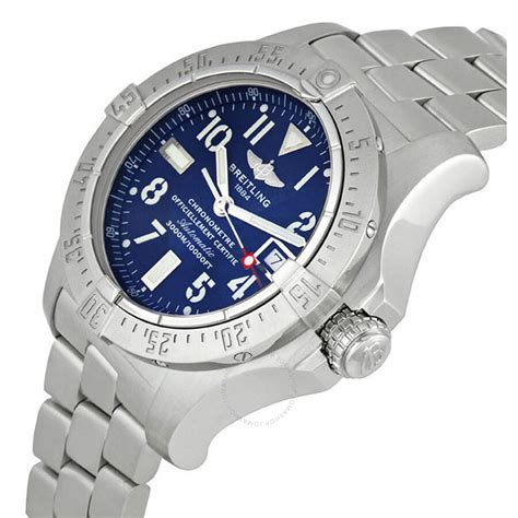 breitling light blue dial|breitling avenger seawolf blacksteel.